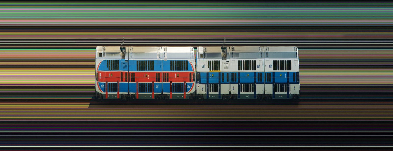 Jay Mark Johnson, VELVET LOCOMOTION 219-1, 2011 Prague CR
archival pigment on paper, mounted on aluminum, 40 x 96 in. (101.6 x 243.8 cm)