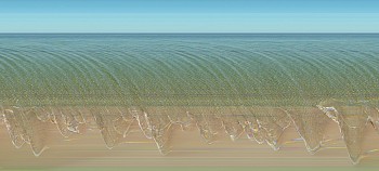 Waves:&nbsp;COZUMEL WAVES #8, 2009 Cozumel MX