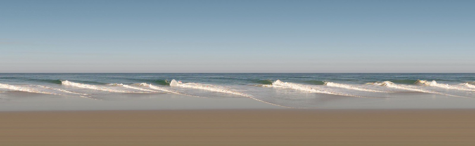 Jay Mark Johnson, POINT DUME WAVES #10, 2006 Malibu CA
archival pigment on paper, mounted on aluminum, 40 x 130 in. (101.6 x 330.2 cm)