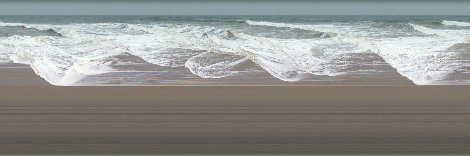 Jay Mark Johnson, STORM AT SEA #6, 2010 Malibu - Ventura CA
archival pigment on paper, mounted on aluminum, 40 x 120 in. (101.6 x 304.8 cm)