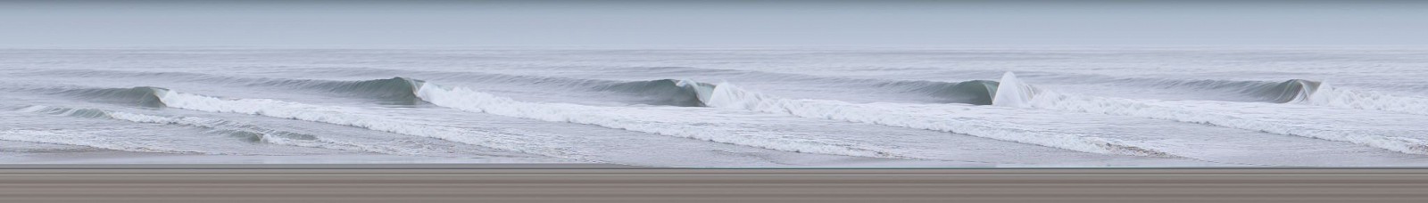 Jay Mark Johnson, VENICE BEACH WAVES #1, 2006 Venice Beach CA
archival pigment on paper, mounted on aluminum, 40 x 280 in. (101.6 x 711.2 cm)