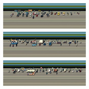 Tercets:&nbsp;SPACETIME TRAFFIC 3, 2019 Los Angeles CA