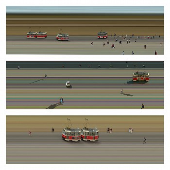 Tercets:&nbsp;SPACETIME TRAINS 2, 2019 Los Angeles CA