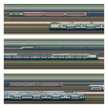 Tercets:&nbsp;SPACETIME TRAINS 3, 2019 Los Angeles CA