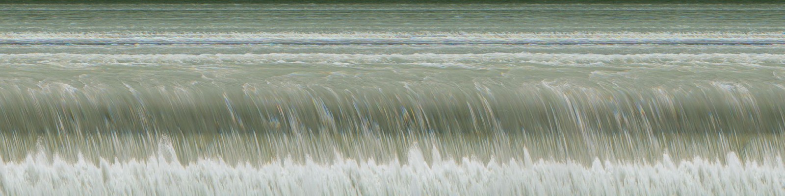 Jay Mark Johnson, GULLFOSS #4, 2021 Geysir, Iceland
archival pigment on paper, mounted on aluminum, 40 x 160 in. (101.6 x 406.4 cm)