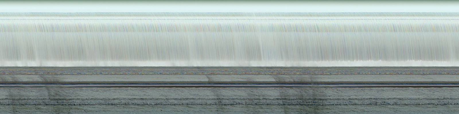 Jay Mark Johnson, ÖXARÁRFOSS #3, 2021 Thingvellir National Park, Iceland
archival pigment on paper, mounted on aluminum, 40 x 160 in. (101.6 x 406.4 cm)