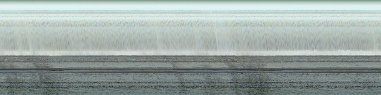Jay Mark Johnson, ÖXARÁRFOSS #3, 2021 Thingvellir National Park, Iceland
archival pigment on paper, mounted on aluminum, 40 x 160 in. (101.6 x 406.4 cm)