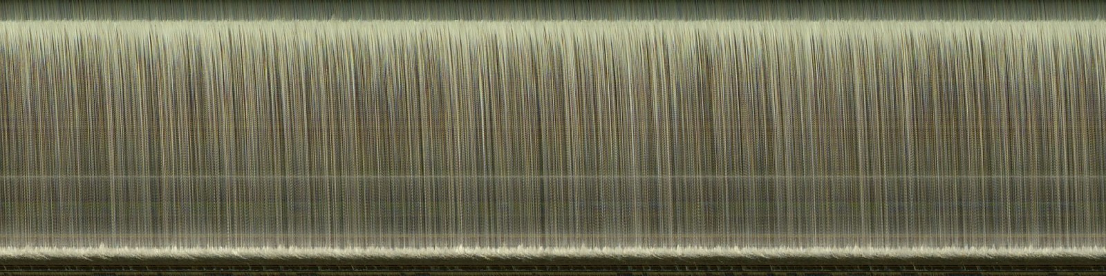 Jay Mark Johnson, STEWART FALLS #8, 2019 Sundance UT
archival pigment on paper, mounted on aluminum, 40 x 160 in. (101.6 x 406.4 cm)