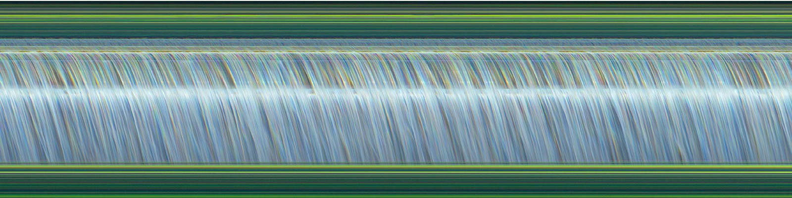 Jay Mark Johnson, YANAOHUAC FALLS #4, 2014, Yanaohuac, Puebla MX
archival pigment on paper, mounted on aluminum, 40 x 160 in. (101.6 x 406.4 cm)