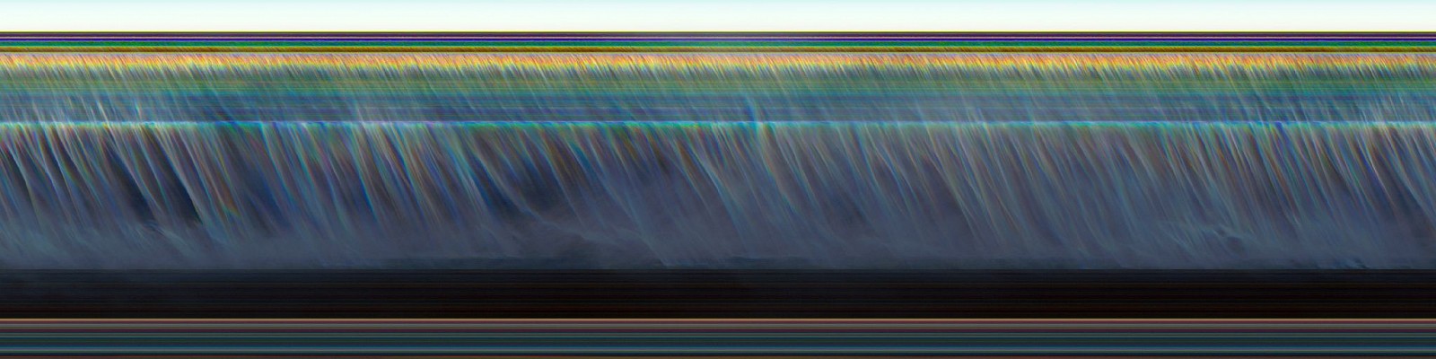 Jay Mark Johnson, VICTORIA FALLS #13, 2014 Zimbabwe
archival pigment on paper, mounted on aluminum, 40 x 160 in. (101.6 x 406.4 cm)