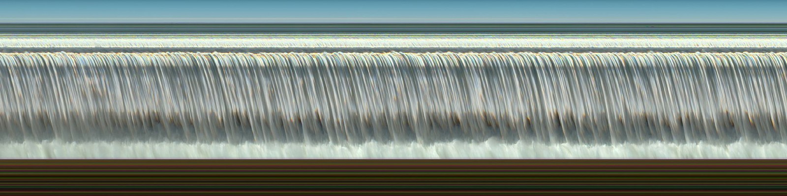 Jay Mark Johnson, VICTORIA FALLS #44, 2014 Zimbabwe
archival pigment on paper, mounted on aluminum, 40 x 160 in. (101.6 x 406.4 cm)