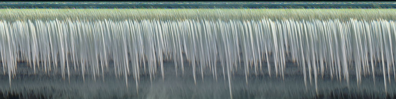 Jay Mark Johnson, VICTORIA FALLS #60, 2014 Zimbabwe
archival pigment on paper, mounted on aluminum, 40 x 160 in. (101.6 x 406.4 cm)