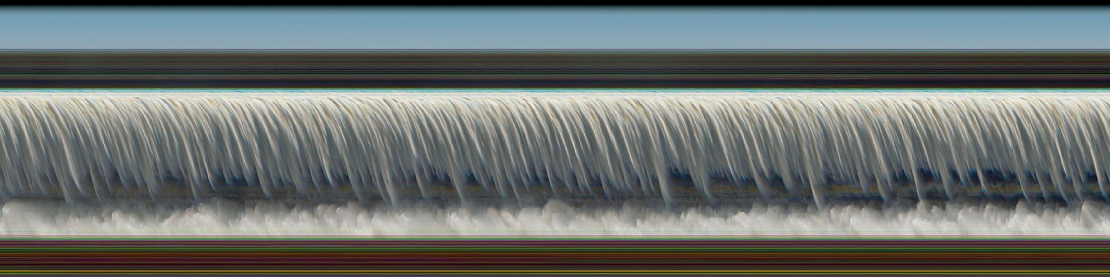 Jay Mark Johnson, VICTORIA FALLS #73, 2014 Zimbabwe
archival pigment on paper, mounted on aluminum, 40 x 160 in. (101.6 x 406.4 cm)