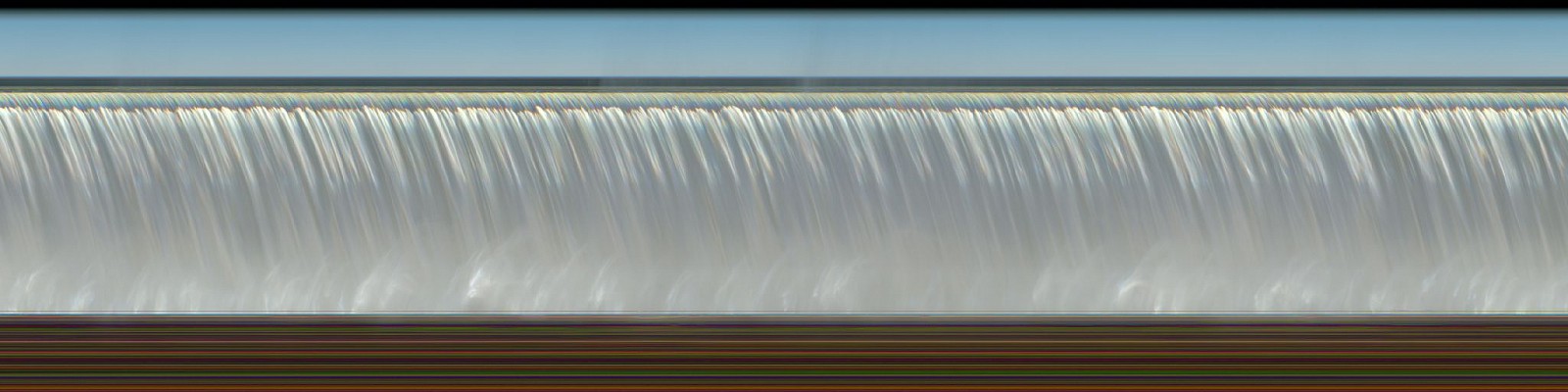 Jay Mark Johnson, VICTORIA FALLS #90, 2014 Zimbabwe
archival pigment on paper, mounted on aluminum, 40 x 160 in. (101.6 x 406.4 cm)