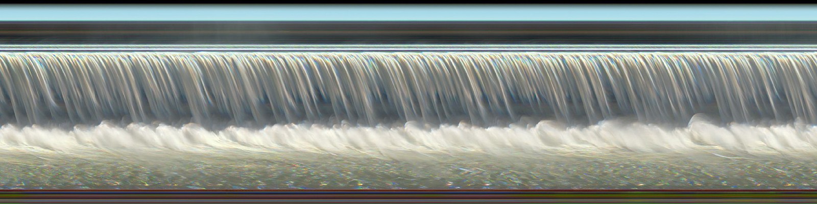 Jay Mark Johnson, VICTORIA FALLS #96, 2014 Zimbabwe
archival pigment on paper, mounted on aluminum, 40 x 160 in. (101.6 x 406.4 cm)