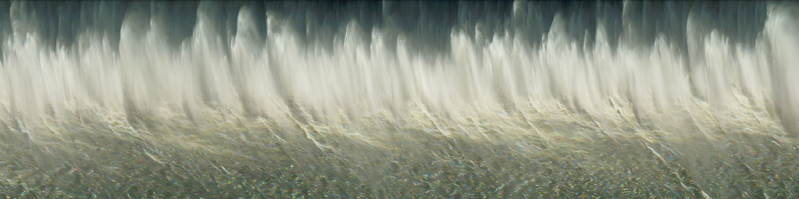 Jay Mark Johnson, VICTORIA FALLS #99, 2014 Zimbabwe
archival pigment on paper, mounted on aluminum, 40 x 160 in. (101.6 x 406.4 cm)