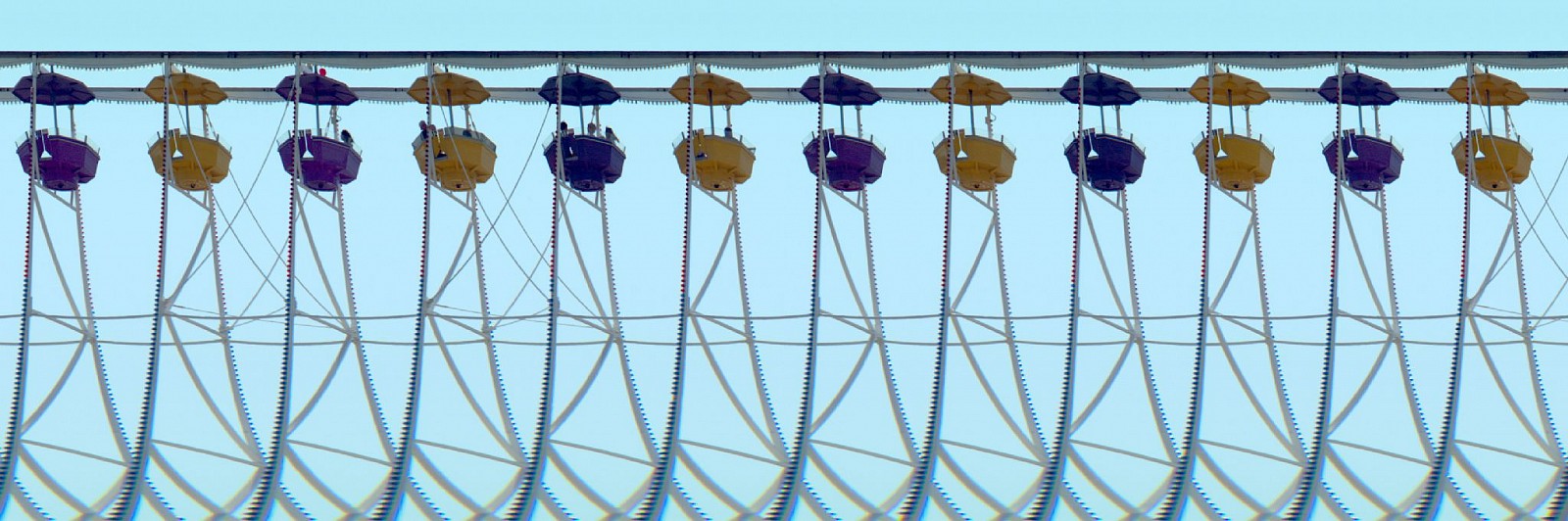 Jay Mark Johnson, SANTA MONICA FERRIS WHEEL 2, 2007 Santa Monica CA
archival pigment on paper, mounted on aluminum, 40 x 120 in. (101.6 x 304.8 cm)