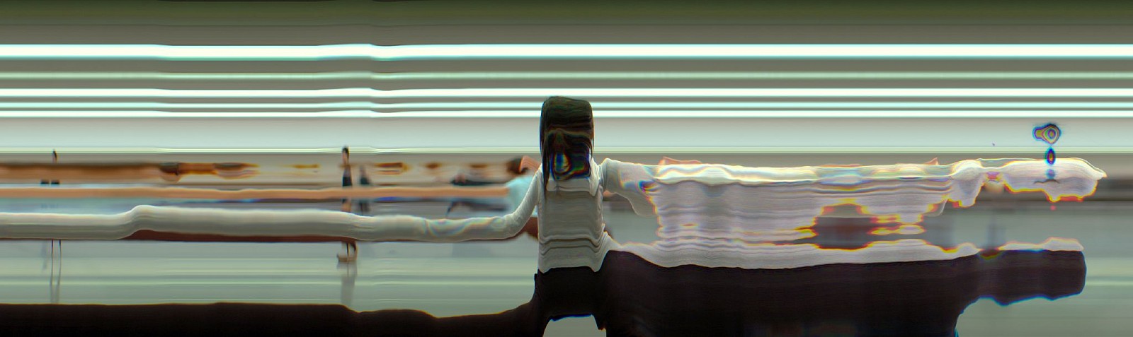 Jay Mark Johnson, TAICHI MOTION STUDY 1, 2005 Los Angeles CA
archival pigment on paper, mounted on aluminum, 40 x 134 in. (101.6 x 340.4 cm)