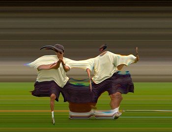 Work: TAICHI MOTION STUDY 150, 2005 Los Angeles CA