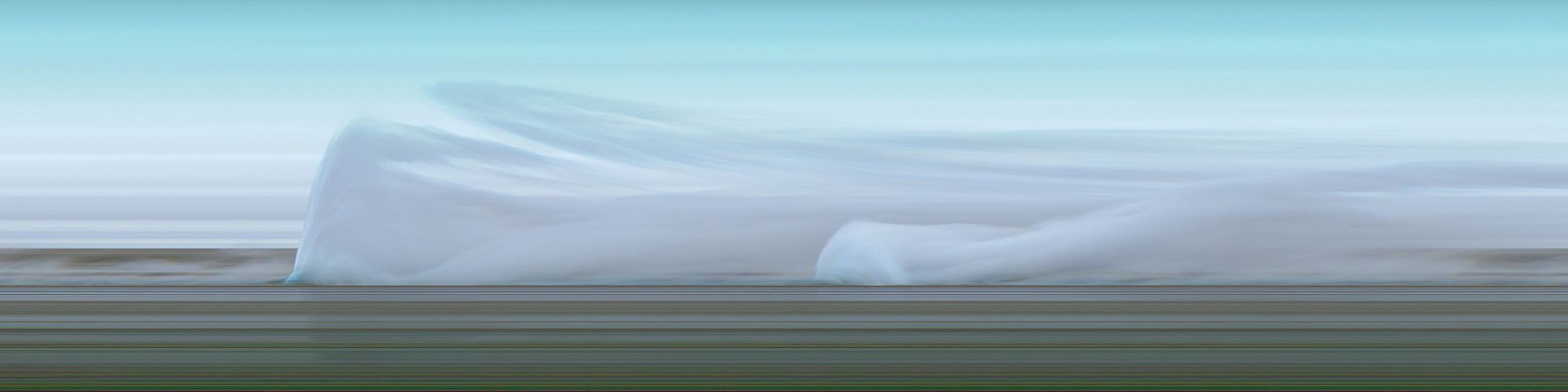 Jay Mark Johnson, GEYSIR #1, 2021 Geysir, Iceland
archival pigment on paper, mounted on aluminum, 40 x 160 in. (101.6 x 406.4 cm)