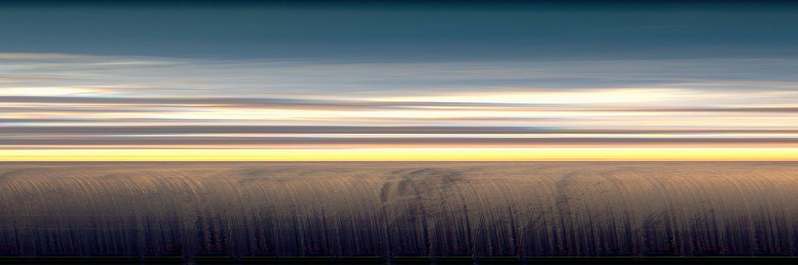 Jay Mark Johnson, KONA SUNSET 29, 2010 Kona HI
archival pigment on paper, mounted on aluminum, 40 x 120 in. (101.6 x 304.8 cm)