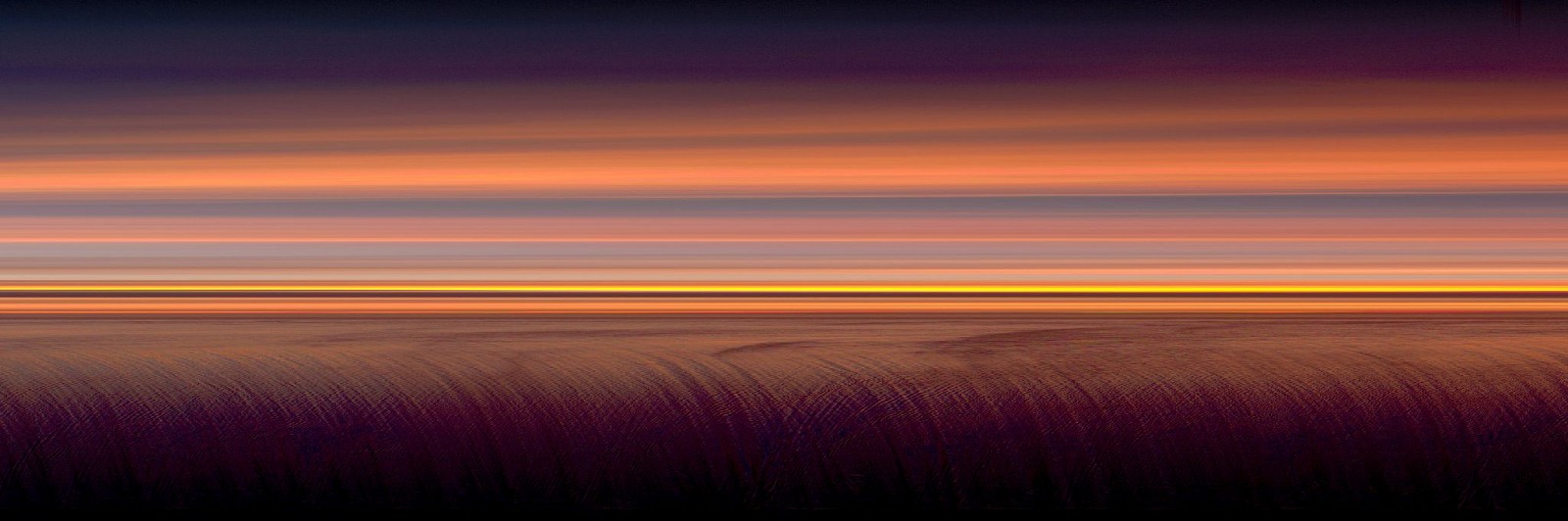 Jay Mark Johnson, KONA SUNSET 35, 2010 Kona HI
archival pigment on paper, mounted on aluminum, 40 x 120 in. (101.6 x 304.8 cm)