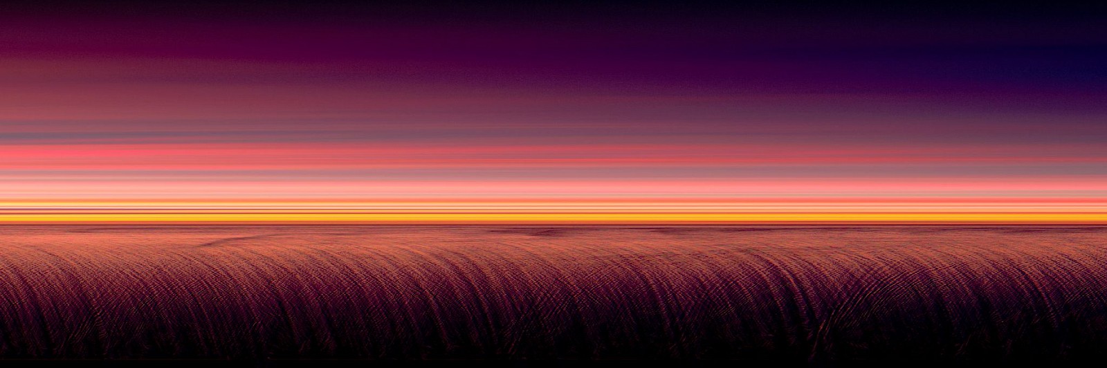 Jay Mark Johnson, KONA SUNSET 38, 2010 Kona HI
archival pigment on paper, mounted on aluminum, 40 x 120 in. (101.6 x 304.8 cm)