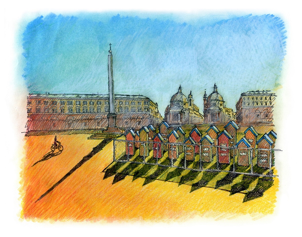 PIAZZA DEL POPOLO SKETCH final small1