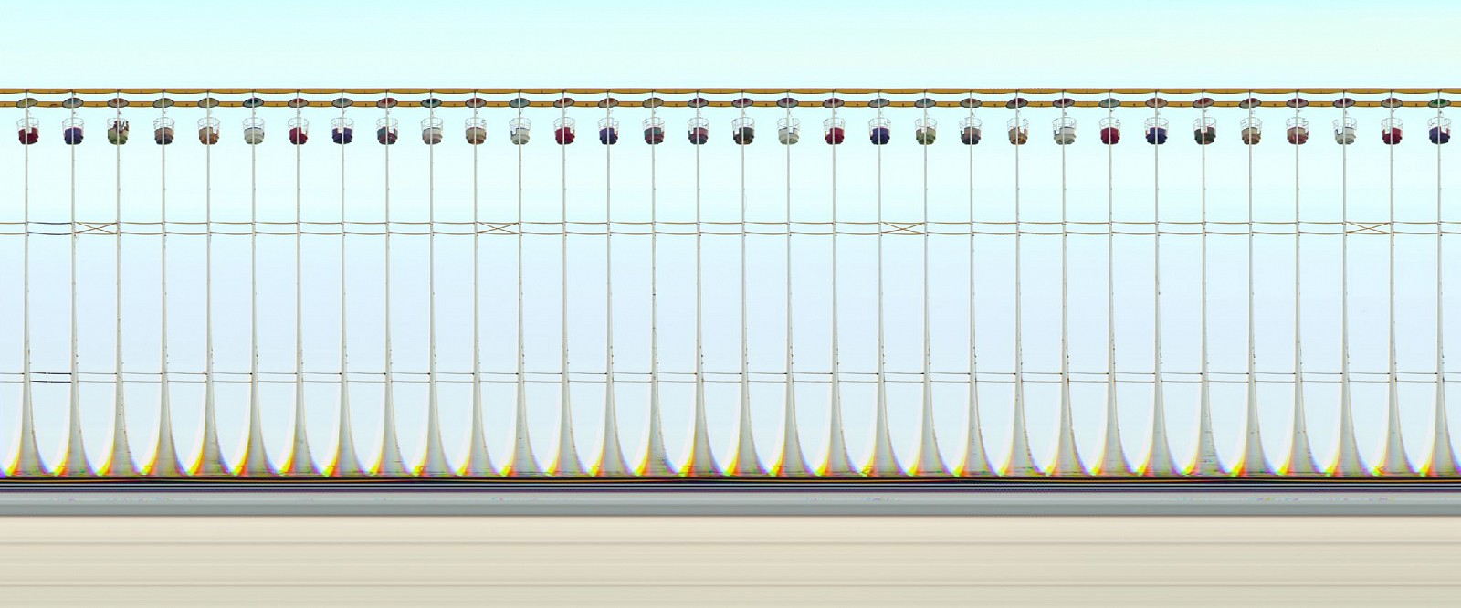 Jay Mark Johnson, GRANDE ROUE #2, 2008 Paris FR
archival pigment on paper, mounted on aluminum, 40 x 96 in. (101.6 x 243.8 cm)